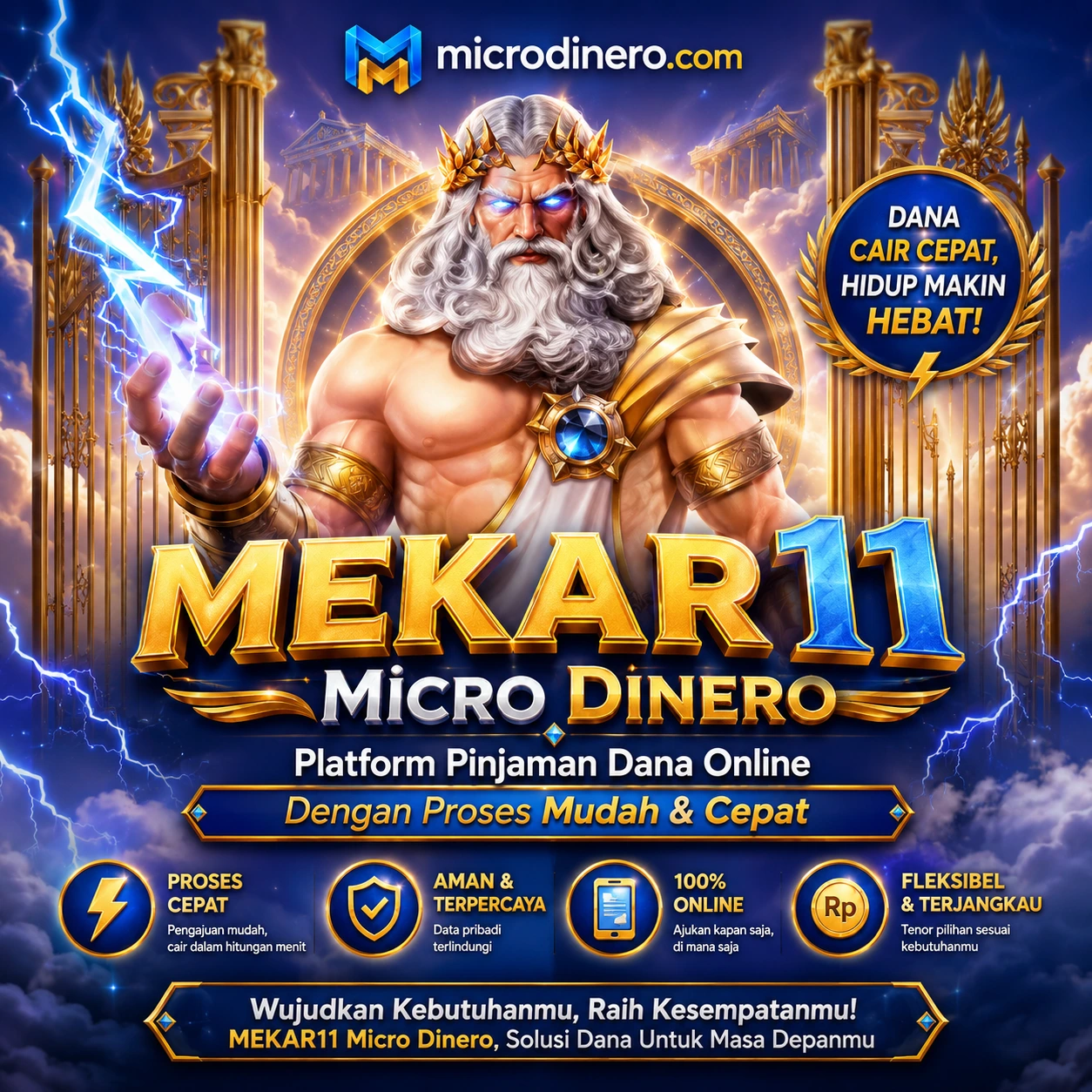 MEKAR11 Micro Dinero ~ Platform Pinjaman Dana Online Dengan Proses Mudah & Cepat